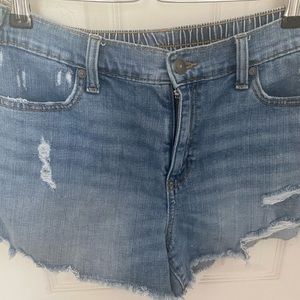 Aerie Daydream Denim Shorts (Size Medium)